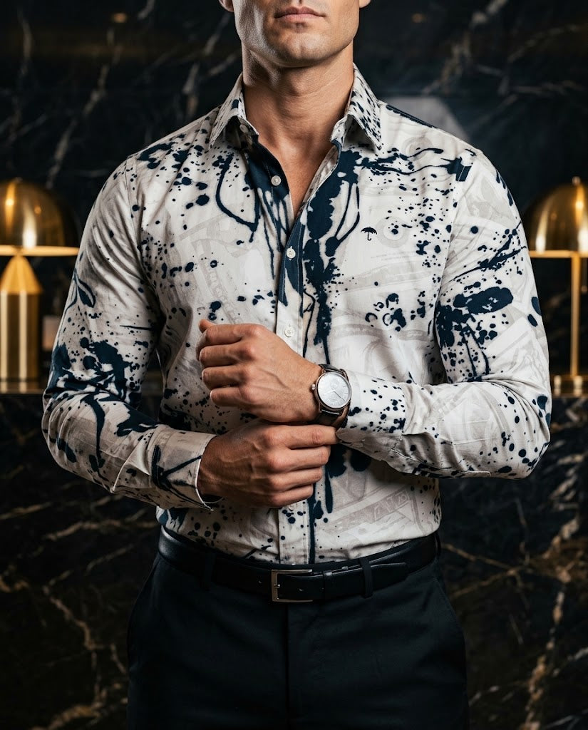 Camisa Hombre — Monopoly Drift | Moon & Rain