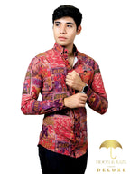Camisa Hombre Casual Slim Fit Comic Flash - 34 (S)-Tiendas Platino