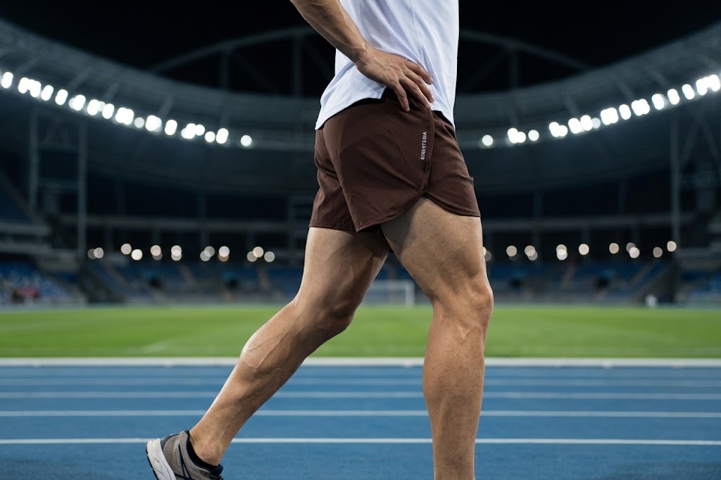 SHORT PÚRPURA DE COMPETENCIA PARA HOMBRE KINESTESIA