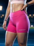 MINI SHORT FUCSIA DE MUJER KINESTESIA BASICS