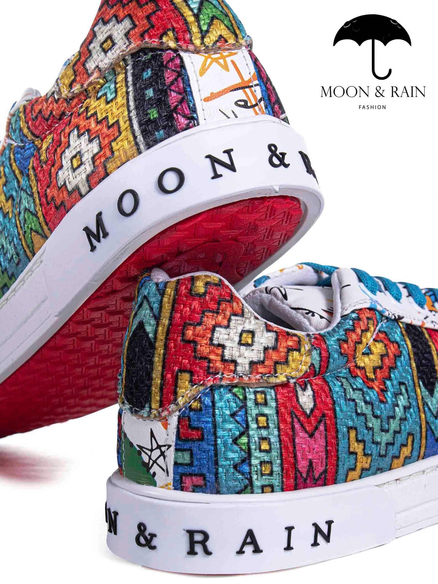 Tenis Unisex Sneakers Blancos Garabatos Det Artesanal