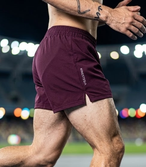 SHORT PÚRPURA DE COMPETENCIA PARA HOMBRE KINESTESIA
