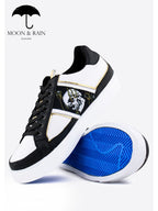 Tenis Hombre Sneaker Blancos det. Calavera