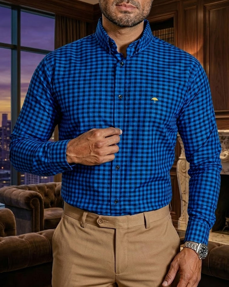 Camisa Hombre  — Modelo  de Moon & Rain. Calidad premium.