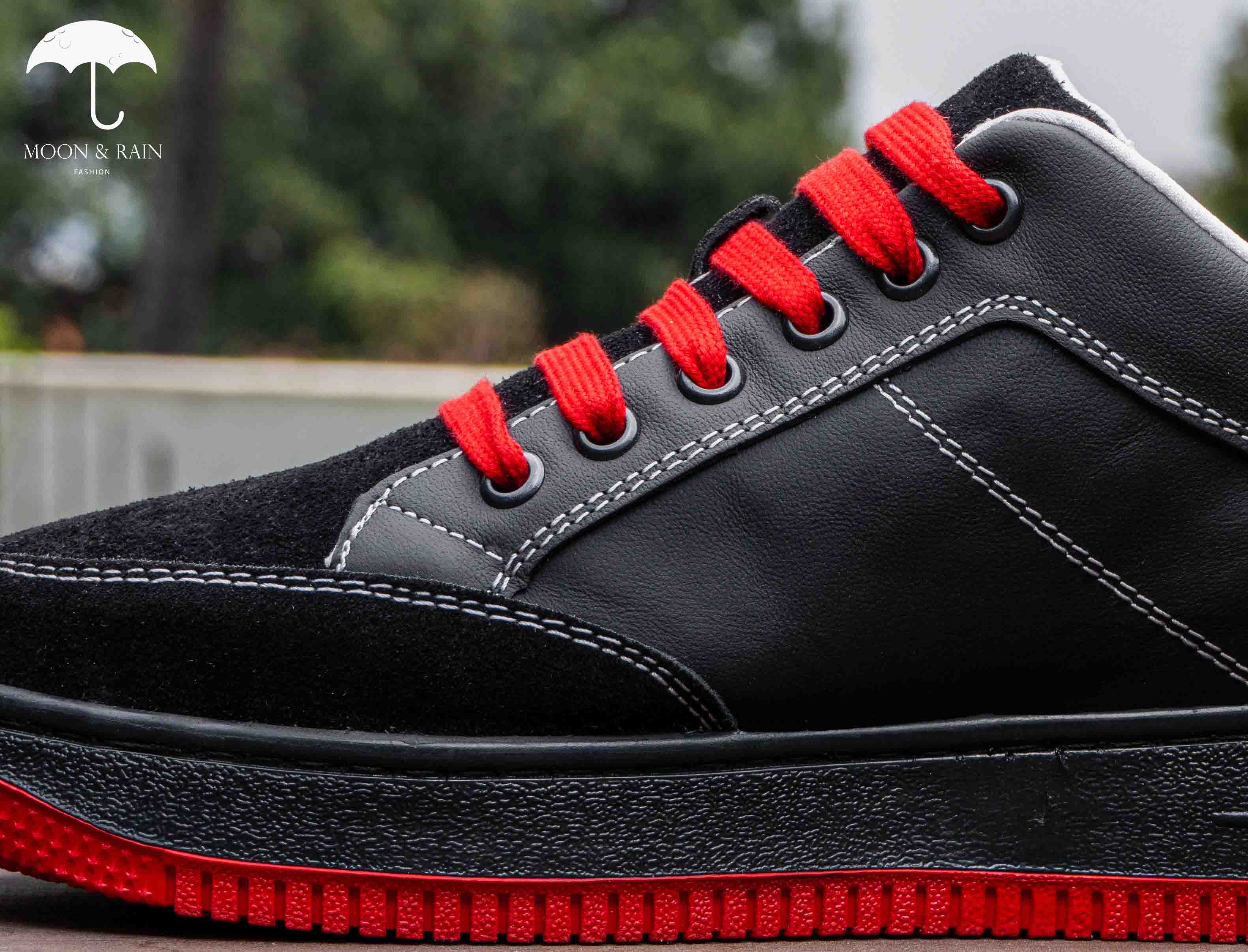 Tenis Sneakers Hombre Negros Liso Det Texturizado Gamuza - Tiendas Platino Tenis Hombre 25 MX