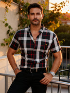 Camisa de Hombre   — Moon & Rain. Prenda elegante y moderna.