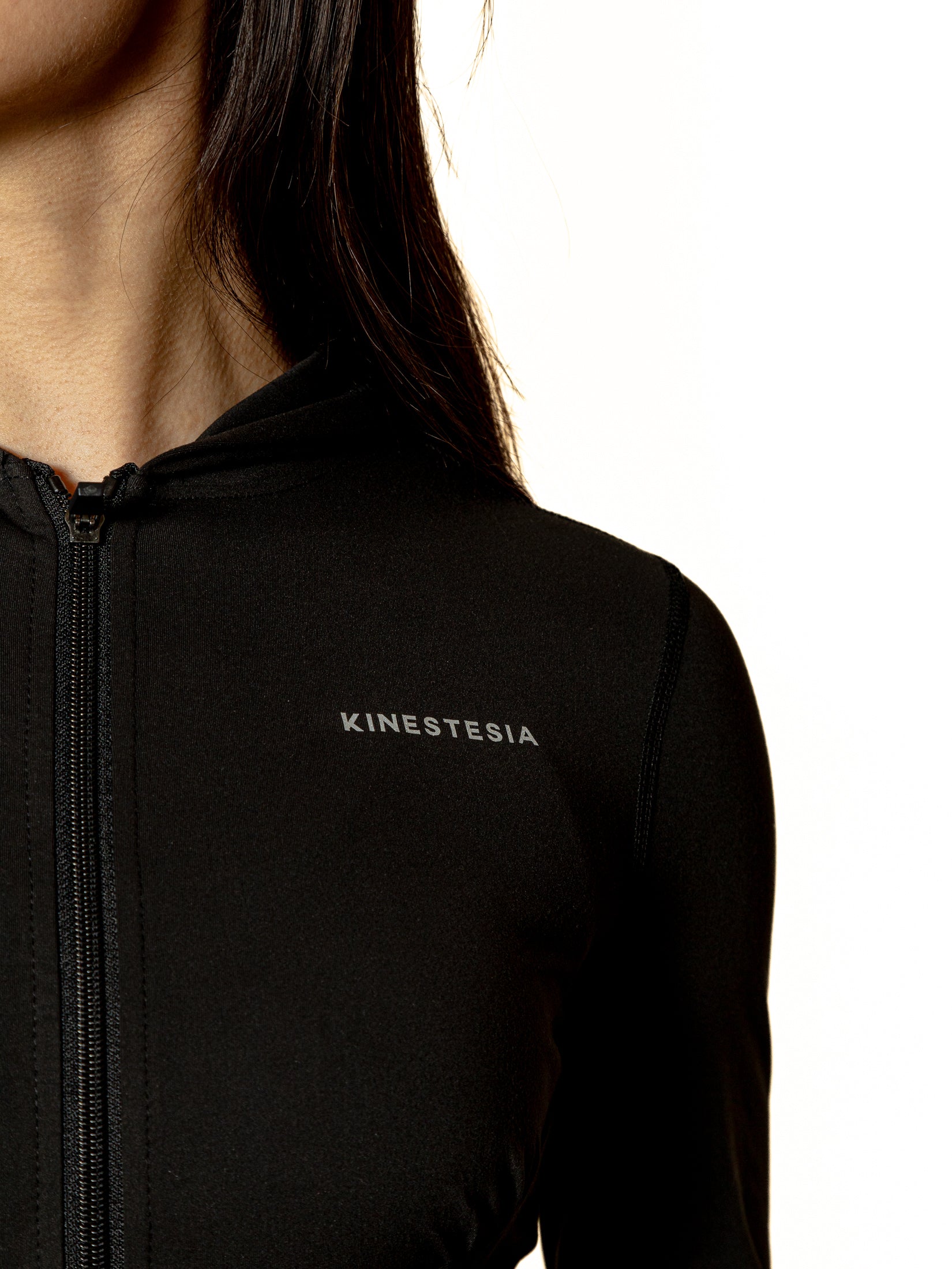 Jacket Chamarra Deportiva Negra Kinestesia