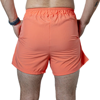 Short Deportivo Para Hombre Indoor Naranja