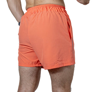 Short Deportivo Para Hombre Indoor Naranja