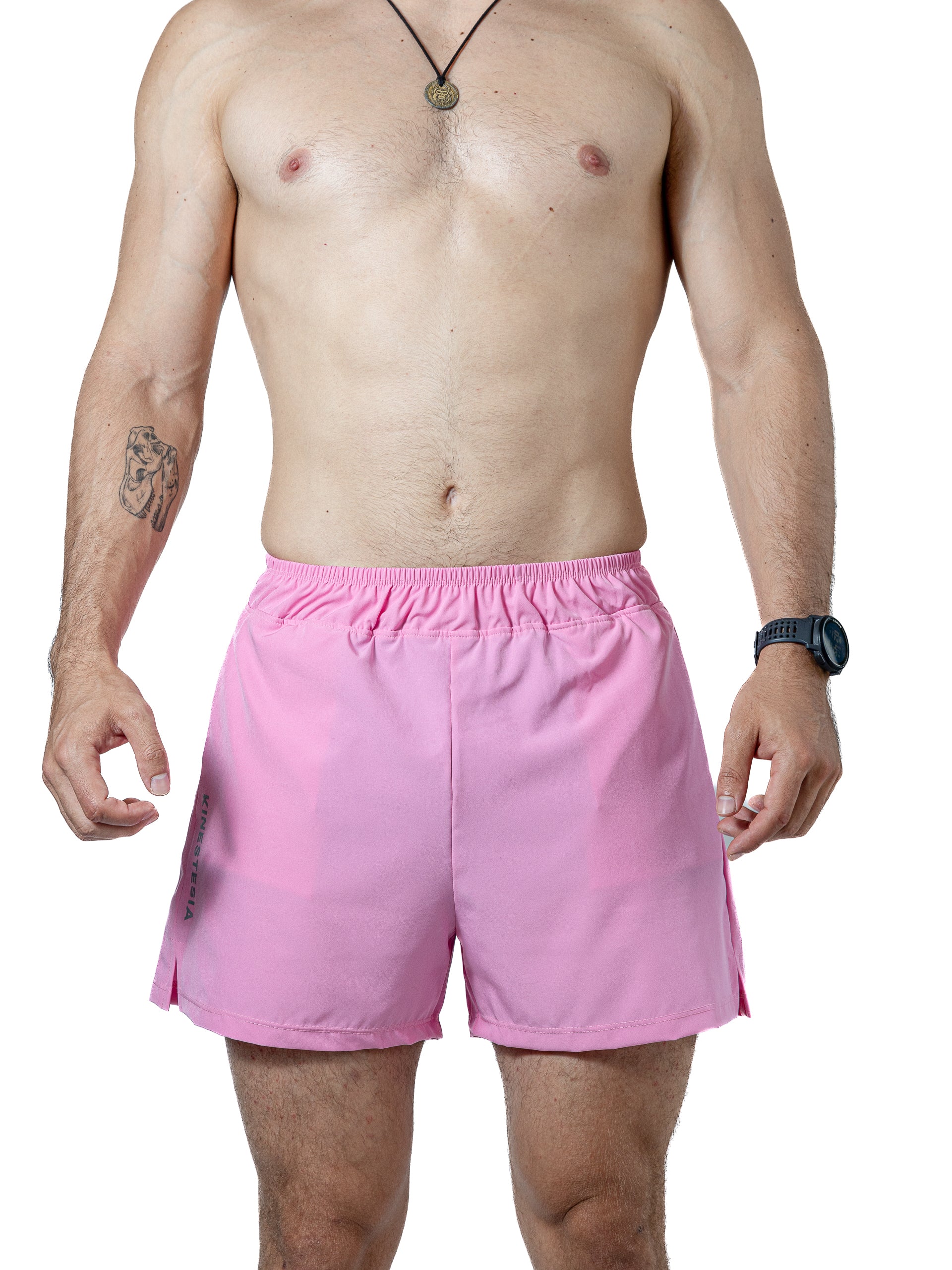 Short Deportivo Para Hombre Indoor Rosa - Tiendas Platino Short Deportivo Hombre 32 (XS)