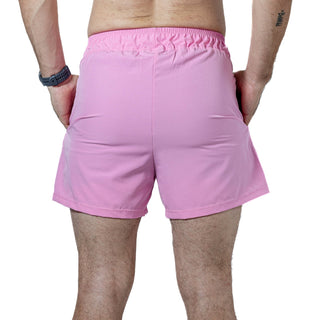 Short Deportivo Para Hombre Indoor Rosa