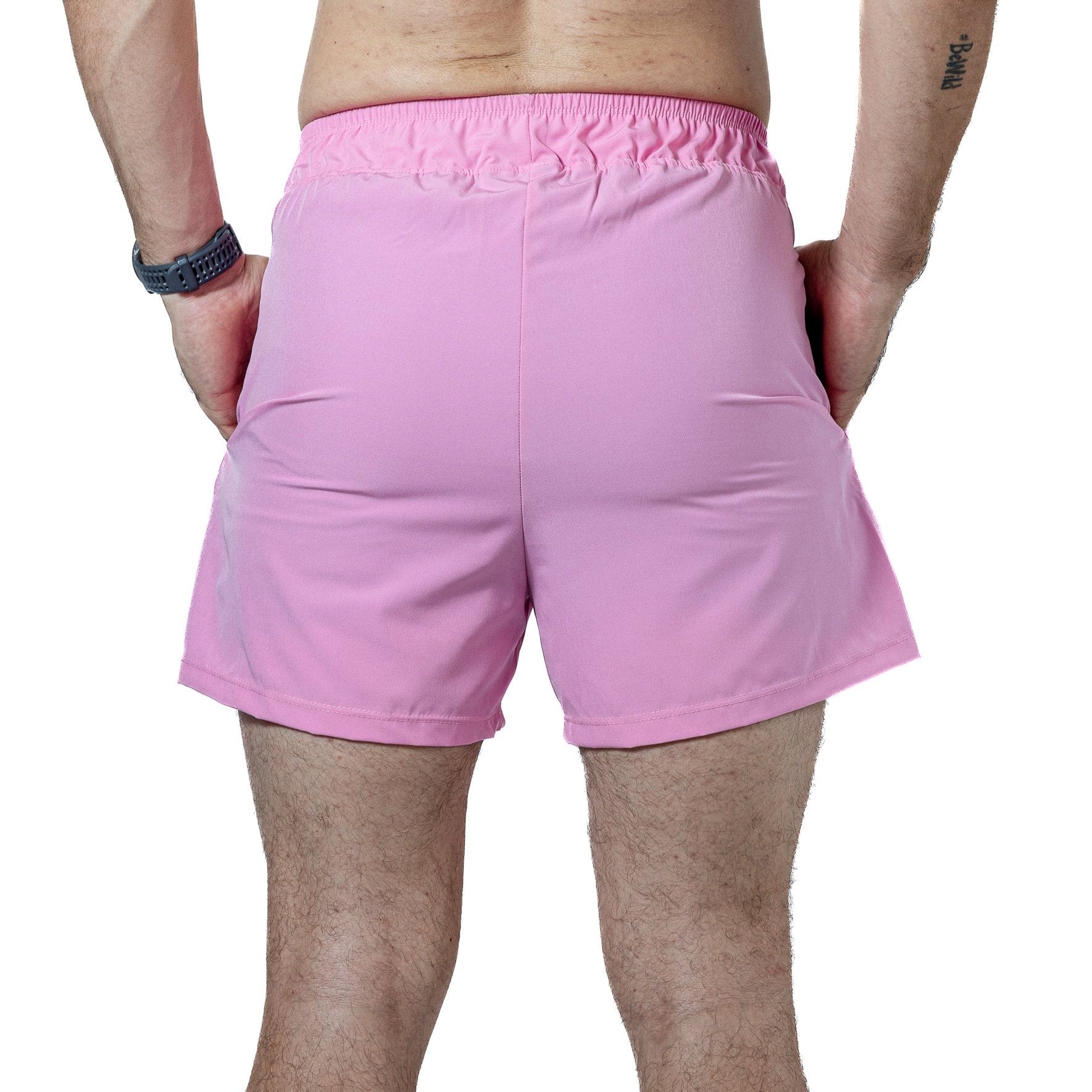 Short Deportivo Para Hombre Indoor Rosa - Tiendas Platino Short Deportivo Hombre 32 (XS)
