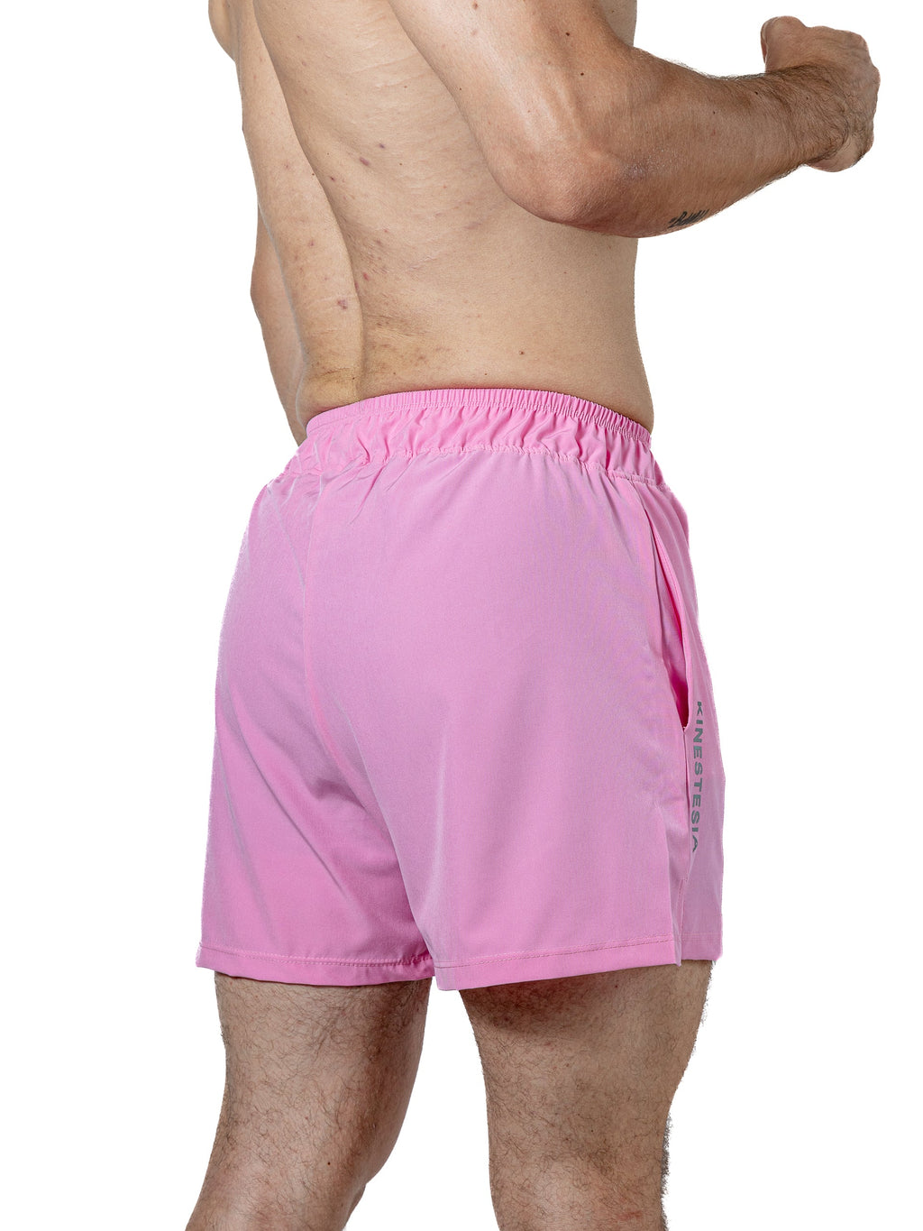 SHORT ROSA BABY CON LICRA INTERNA PARA HOMBRE KINESTESIA