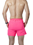 Short Deportivo Para Hombre Indoor Rosa Neon - 32 (XS)-Tiendas Platino
