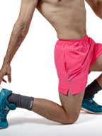 Short Deportivo Para Hombre Indoor Rosa Neon - 32 (XS)-Tiendas Platino
