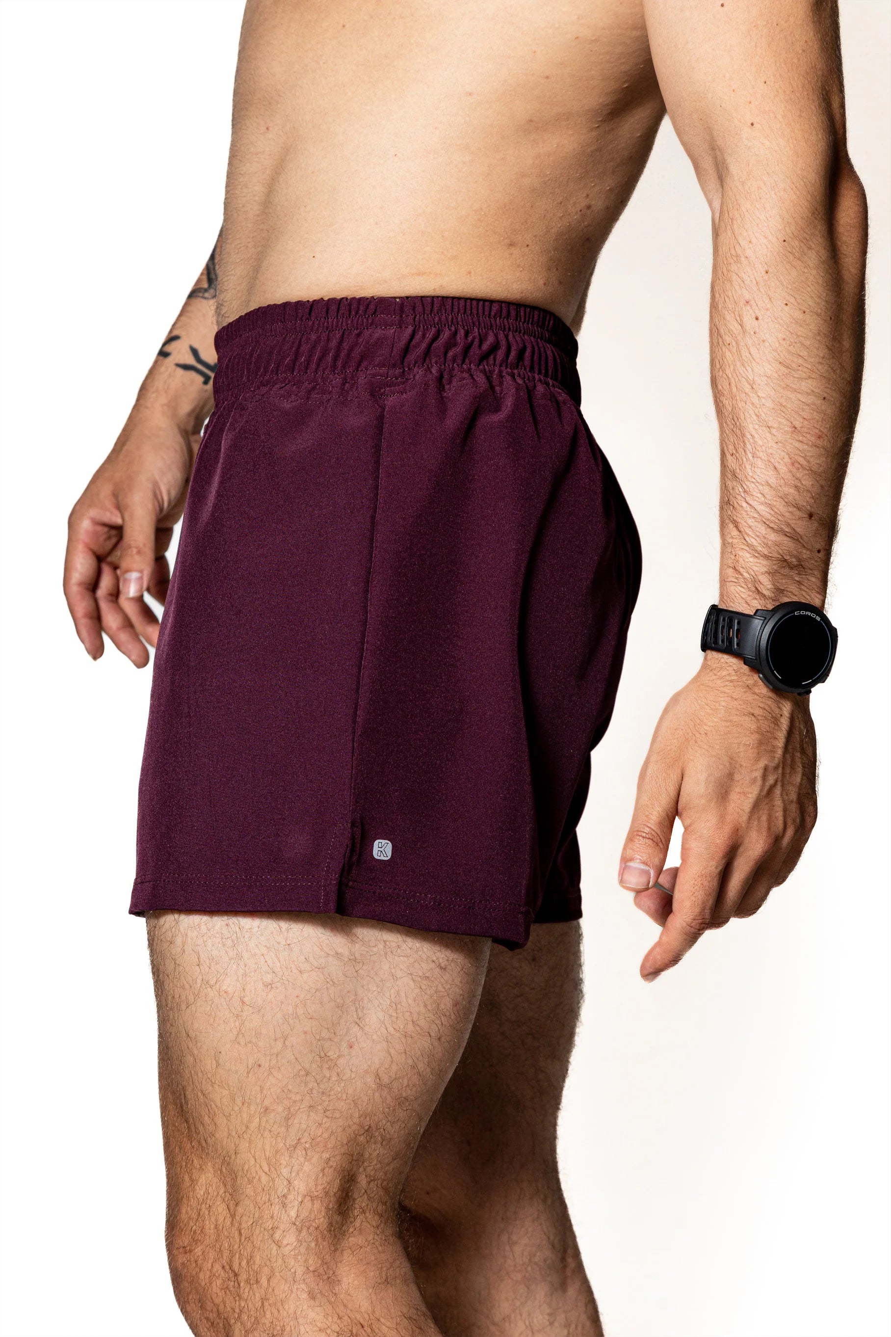 SHORT PURPURA DE COMPETENCIA PARA HOMBRE KINESTESIA
