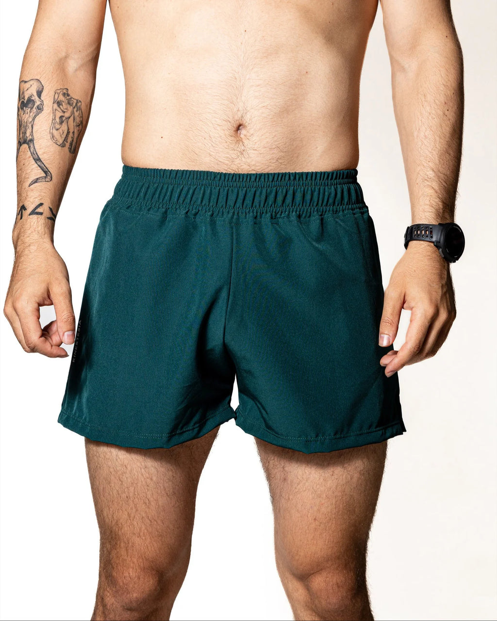 SHORT VERDE OSCURO DE COMPETENCIA PARA HOMBRE KINESTESIA