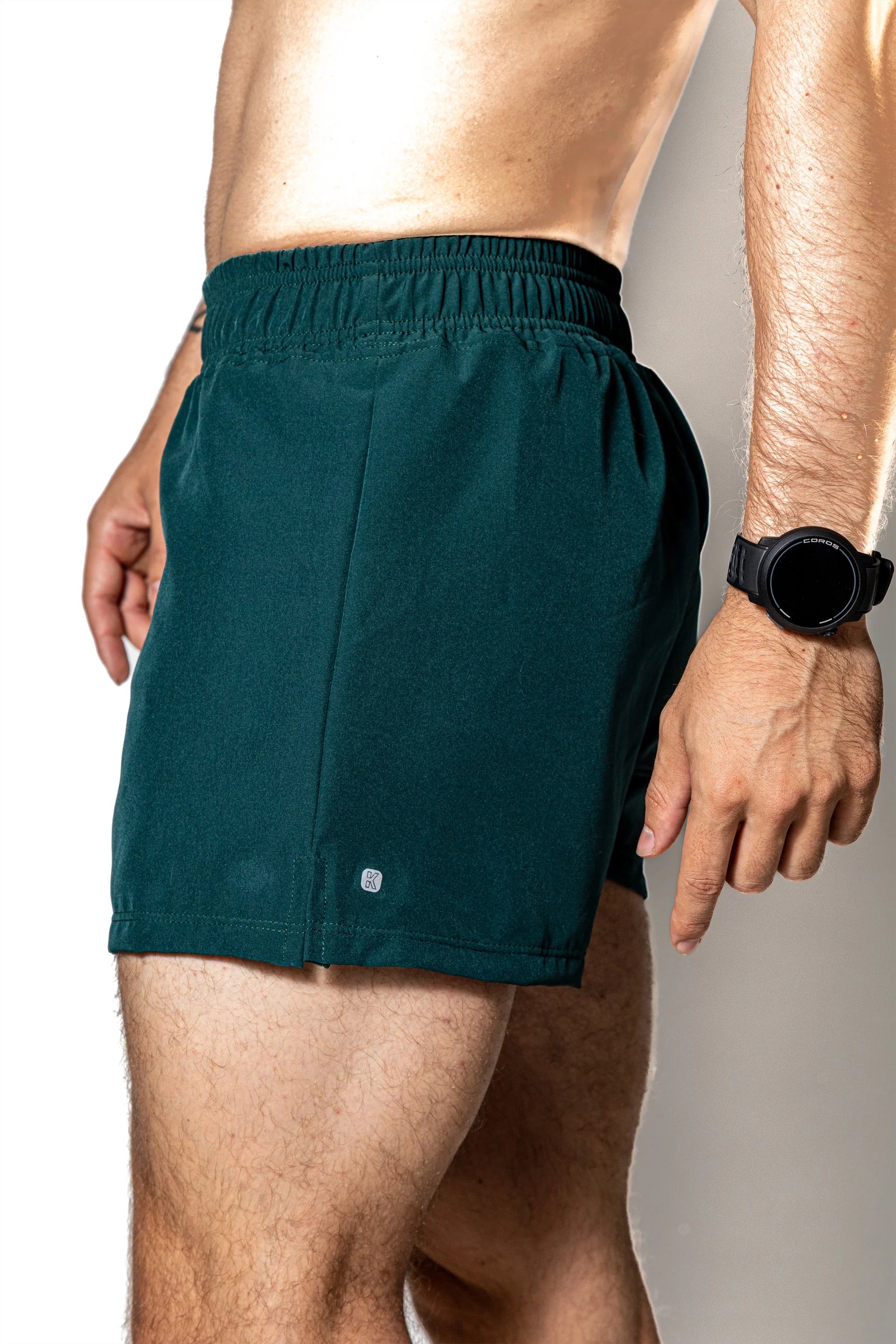 SHORT VERDE OSCURO DE COMPETENCIA PARA HOMBRE KINESTESIA