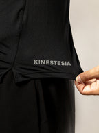 Playera Manga Corta Negra Para Hombre Basic Kinestesia