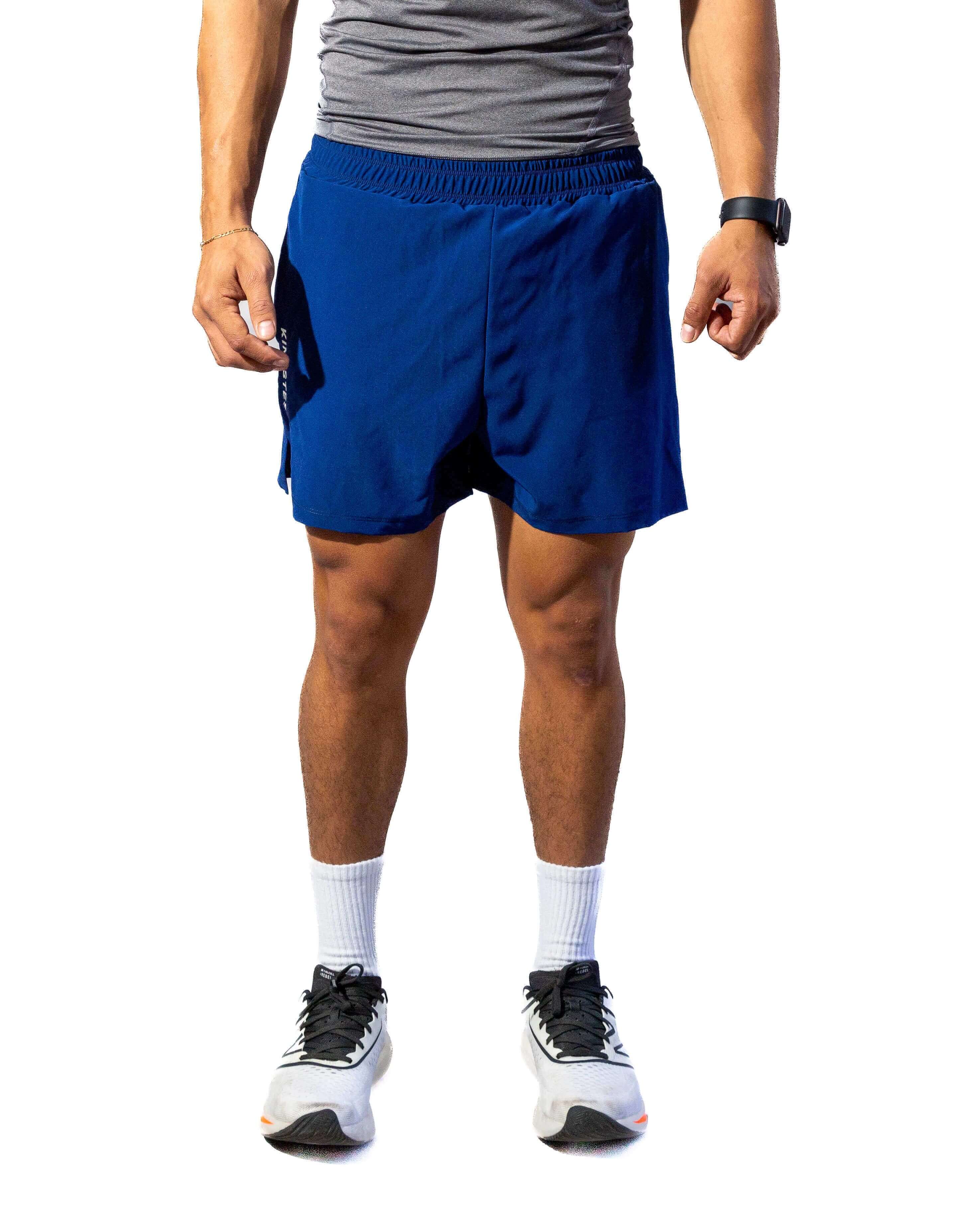 Short Deportivo Para Hombre Indoor Azul Marino