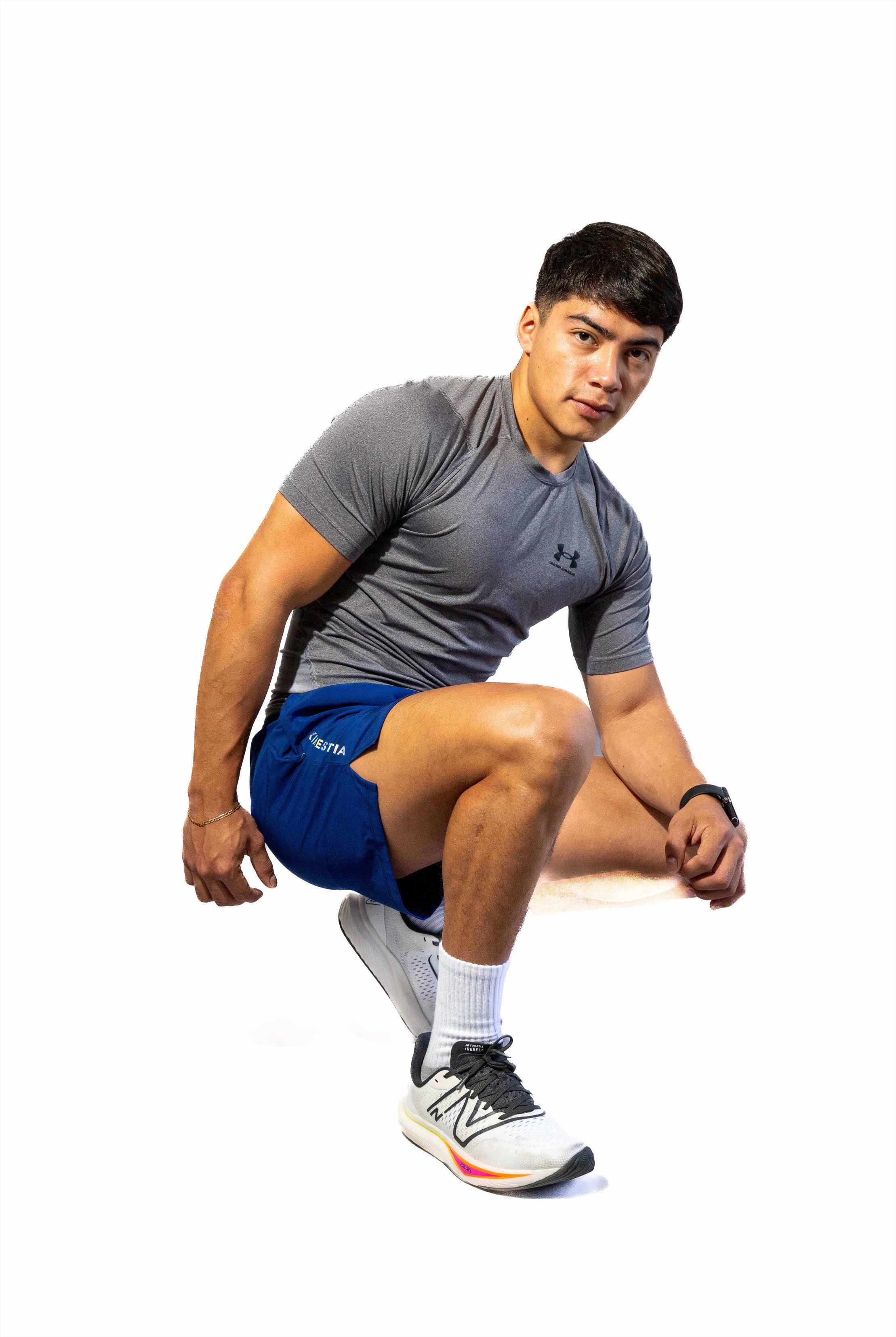Short Deportivo Para Hombre Indoor Azul Marino