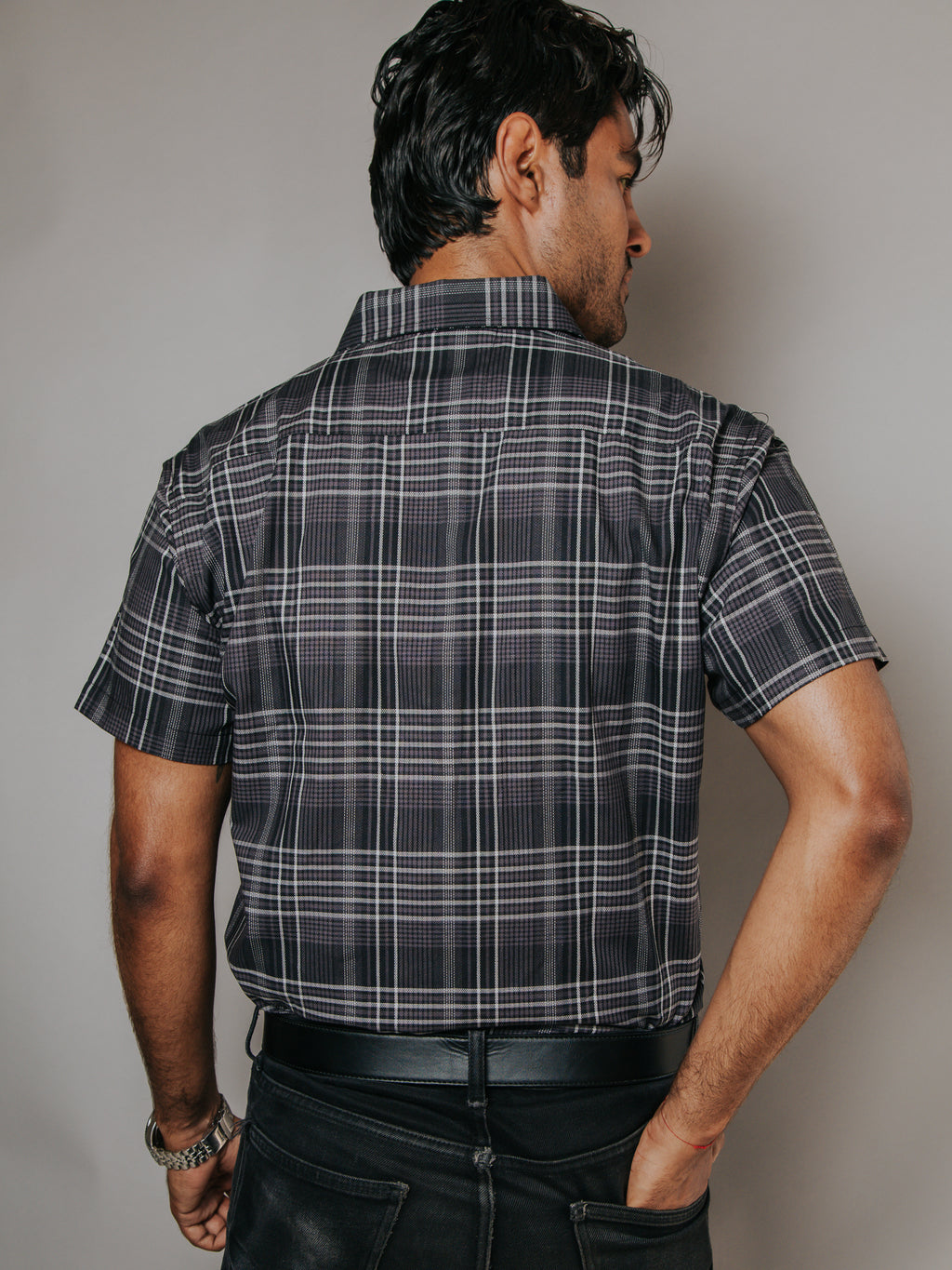 Camisa a cuadros Hombre —  — Moon & Rain | Moda Premium México
