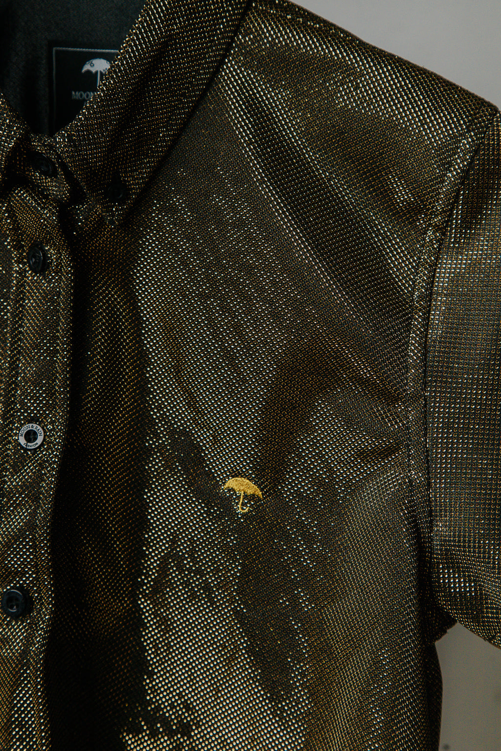 Camisa Casual Mujer Oro Brillante - 6 - 7 (S)-Tiendas Platino