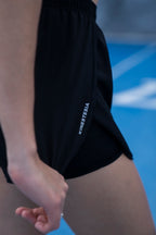 SHORT NEGRO DE COMPETENCIA PARA MUJER KINESTESIA