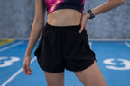 SHORT NEGRO DE COMPETENCIA PARA MUJER KINESTESIA
