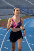 SHORT NEGRO DE COMPETENCIA PARA MUJER KINESTESIA