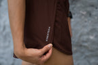 RUNNING SHORT unisex MARRÓN KINESTESIA