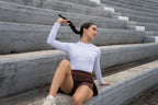 PLAYERA MANGA LARGA BLANCA PARA MUJER KINETESIA