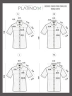 Camisa Hombre Casual Slim Fit Rayas Rosas, Purpuras - 34 (S)-Tiendas Platino