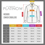 Camisa Hombre Casual Cuadros Gris Azulados Blancos