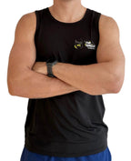 PLAYERA TANK SIN MANGAS NEGRA PARA HOMBRE KINESTESIA