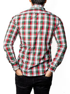 Compra camisa Hombre a cuadros  | Moon & Rain — Moda casual de lujo.