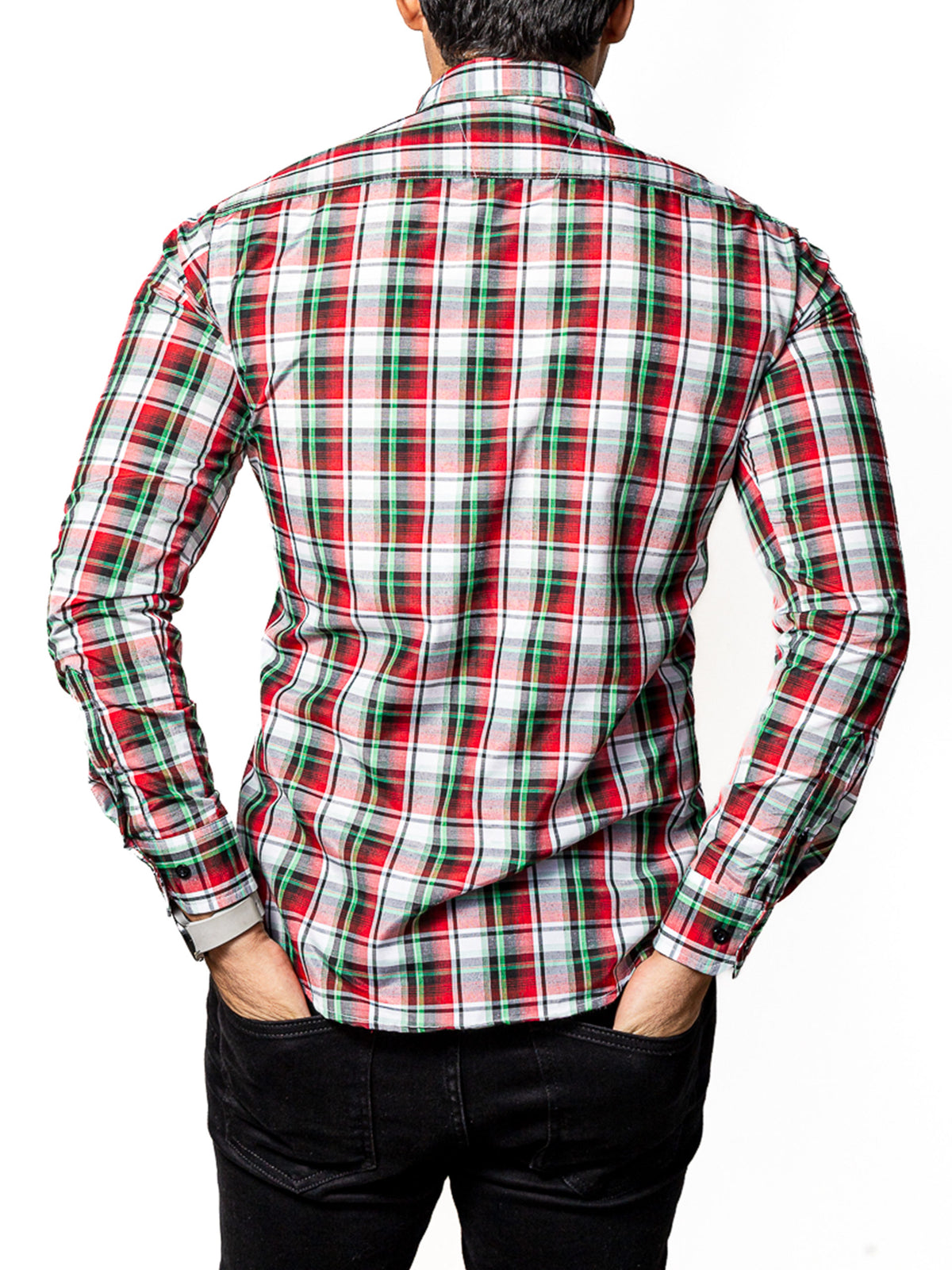 Compra camisa Hombre a cuadros  | Moon & Rain — Moda casual de lujo.
