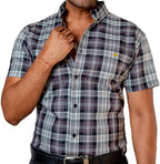 Compra camisa Hombre a cuadros  | Moon & Rain — Moda casual de lujo.