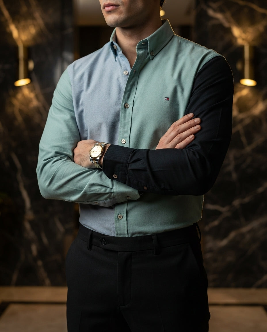 Camisa Hombre Multicolor — Orchid Mist