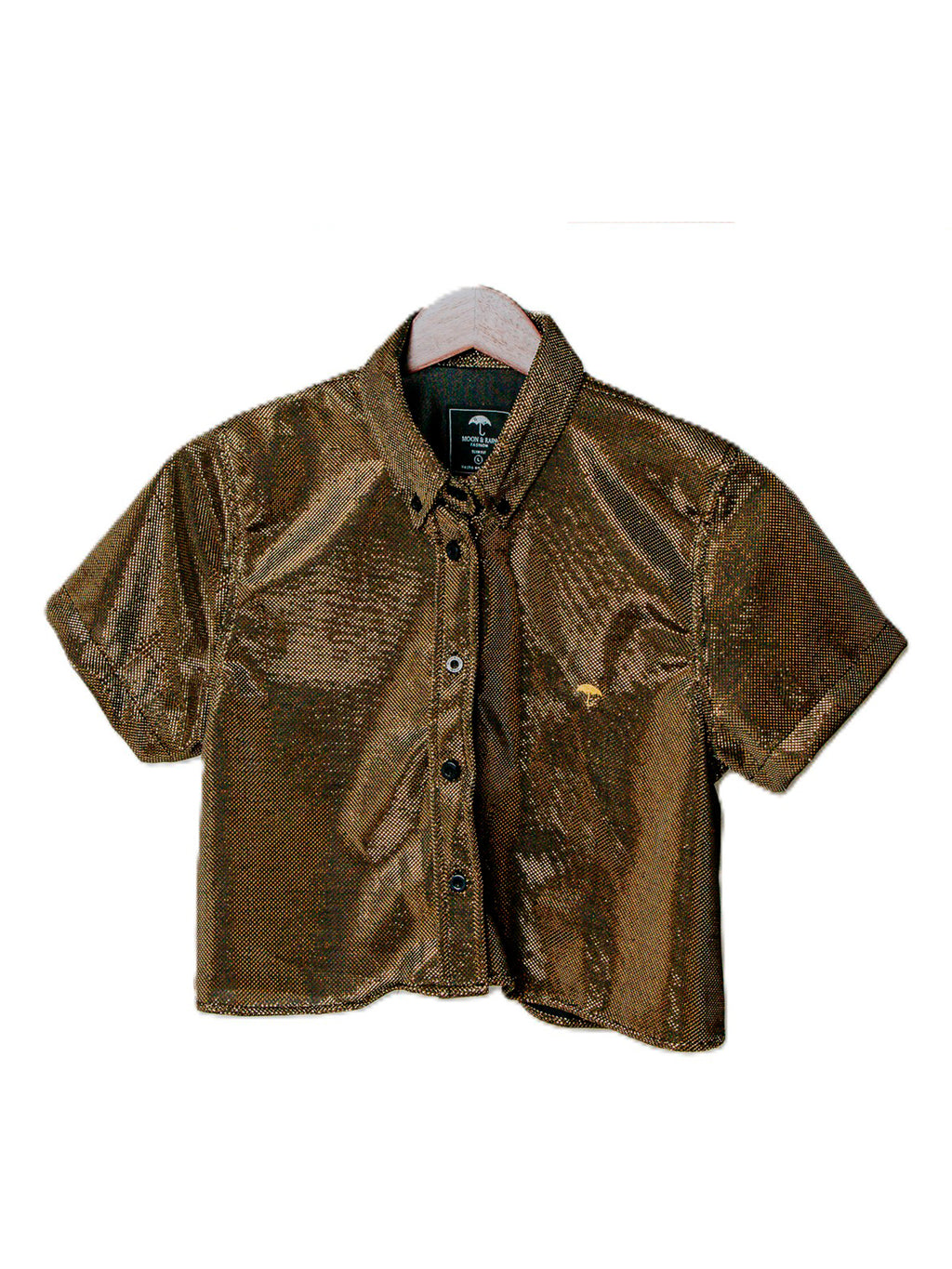 Blusa Camisa Mujer Casual Oro Brillante