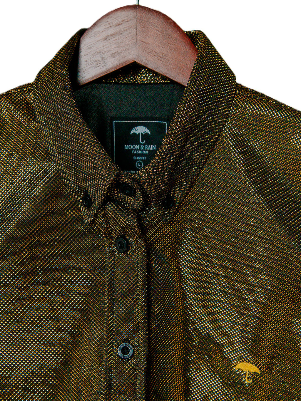 Blusa Camisa Mujer Casual Oro Brillante