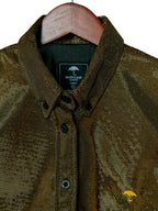 Blusa Camisa Mujer Casual Oro Brillante