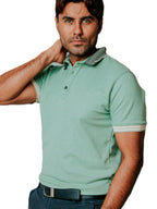 Playera Polo Hombre Casual Verde Pistache