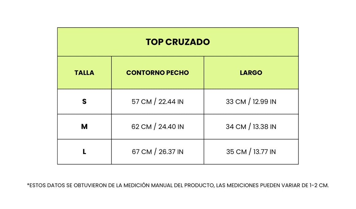 TOP CRUZADO NARANJA LILA DEGRADADO para MUJER KINESTESIA