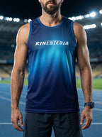 PLAYERA TANK HOMBRE SIN MANGAS AZUL MIXED DEGRADADO