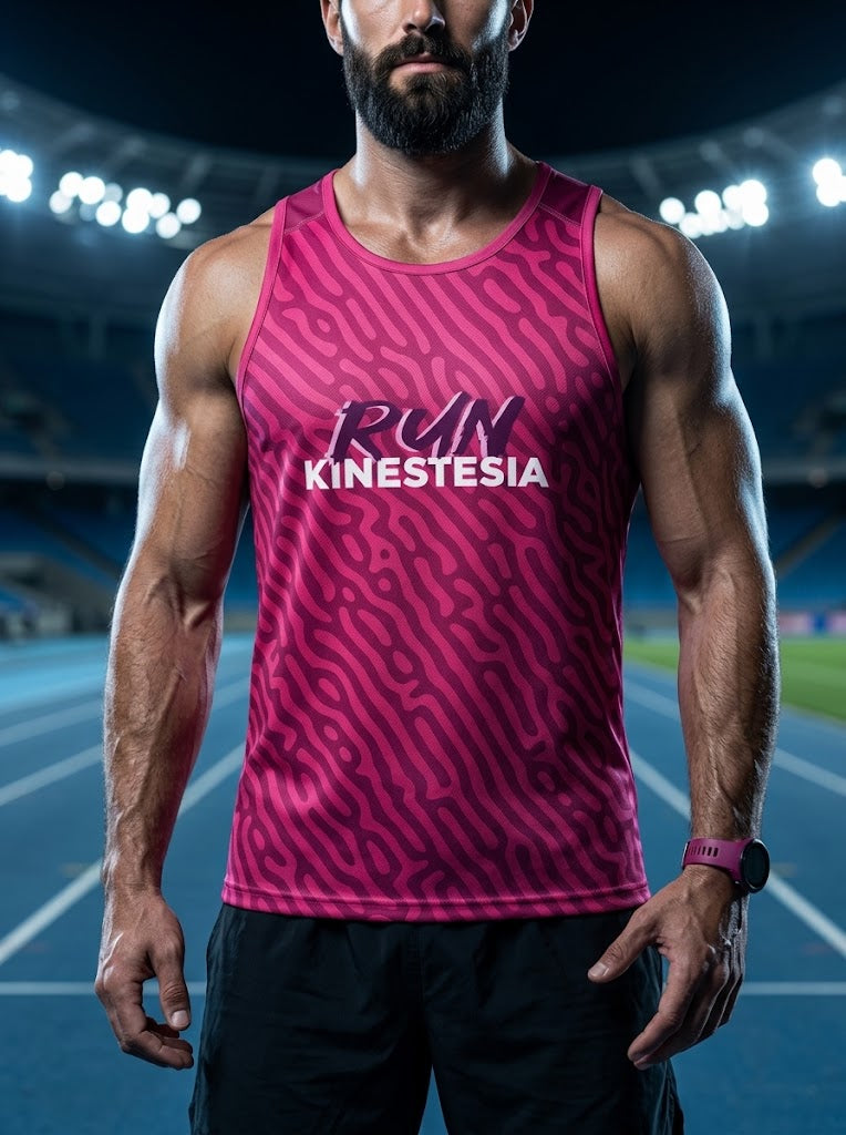 PLAYERA TANK HOMBRE SIN MANGAS ROSA MEXICANO ESTAMPADO