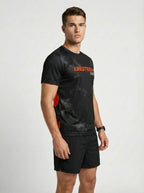 PLAYERA MANGA CORTA KINESTESIA RUN 2.0 · BLACK EDITION HOMBRE
