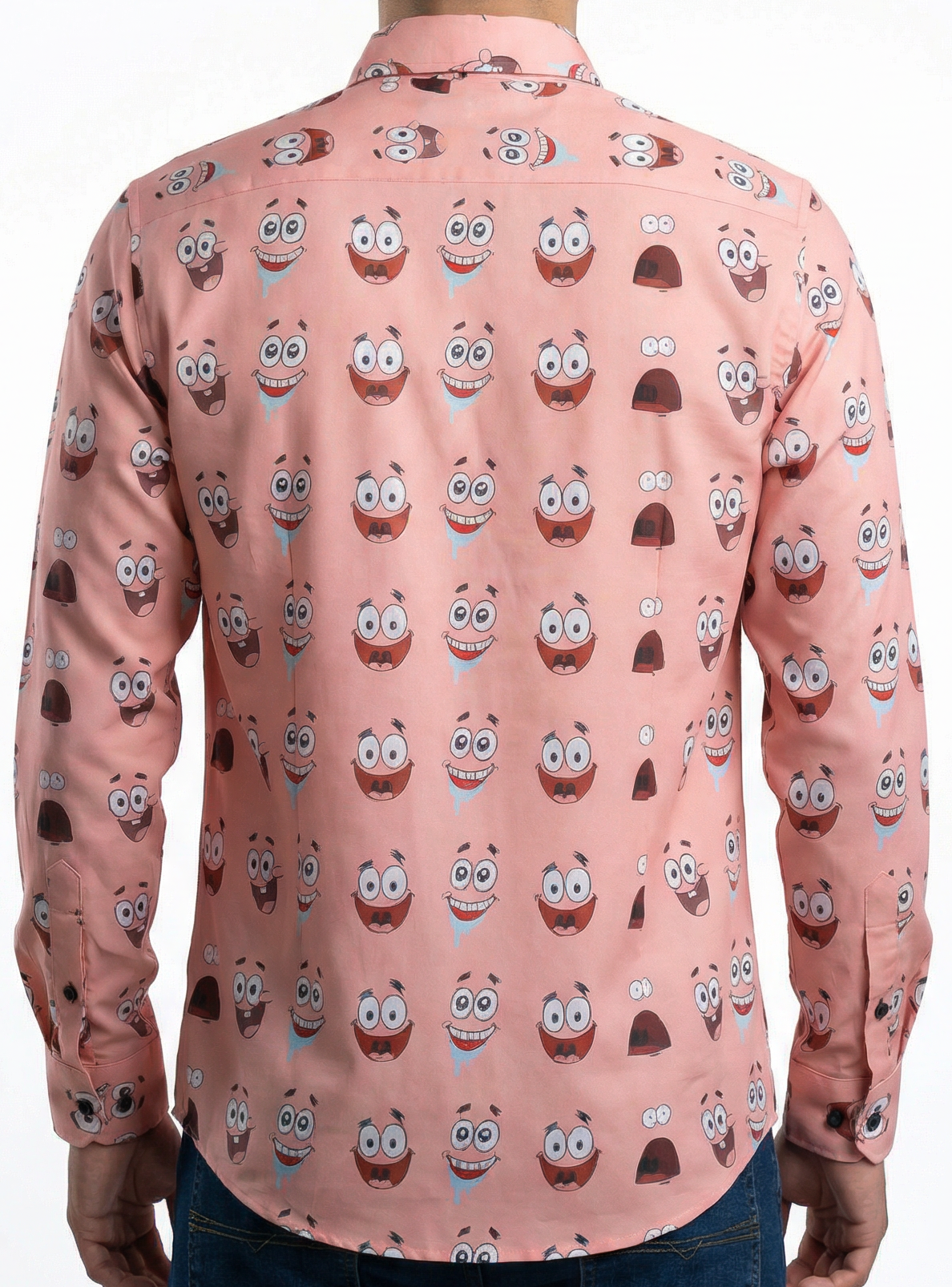 Camisa Hombre Casual Rosa Patricio Estrella