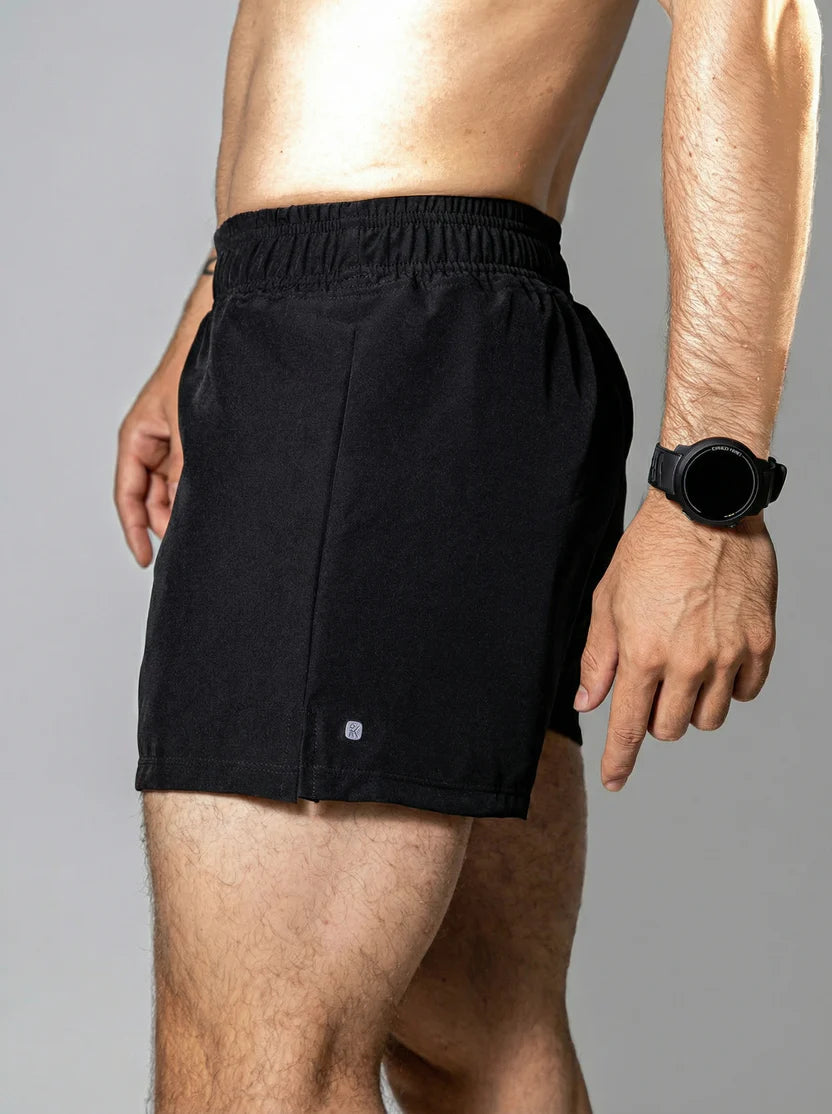 SHORT NEGRO DE COMPETENCIA PARA HOMBRE KINESTESIA