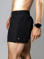 SHORT NEGRO DE COMPETENCIA PARA HOMBRE KINESTESIA